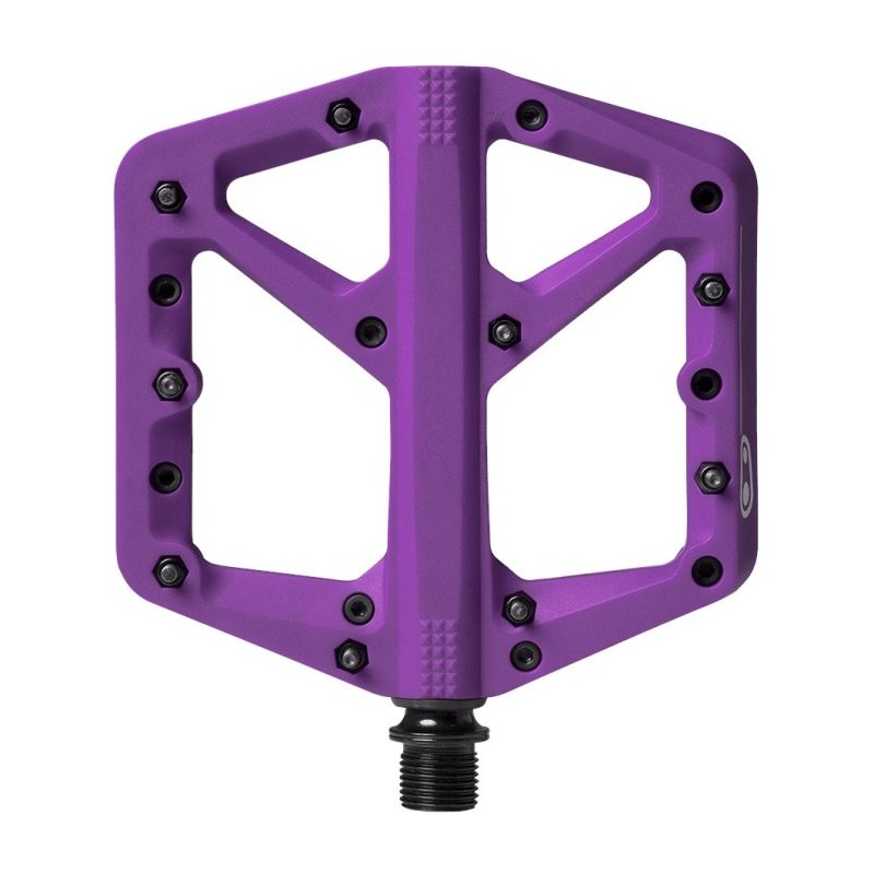 1627 Crankbrothers Stamp 1 Large Flat Pedal - Splash Edition - purple