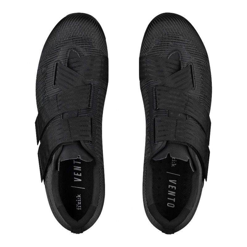 1666 Fizik Zapatillas Ciclismo Carretera - Vento Powerstrap R2 Aeroweave - negro