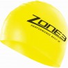 Zone3 Silicone Swim Cap - hi vis yellow