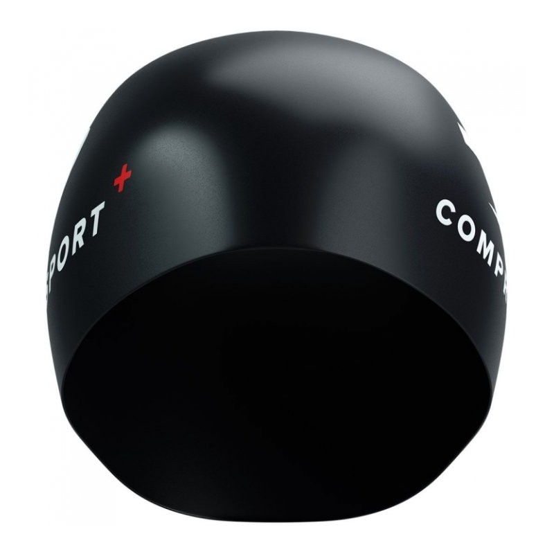 Compressport Gorro Natación - negro/blanco