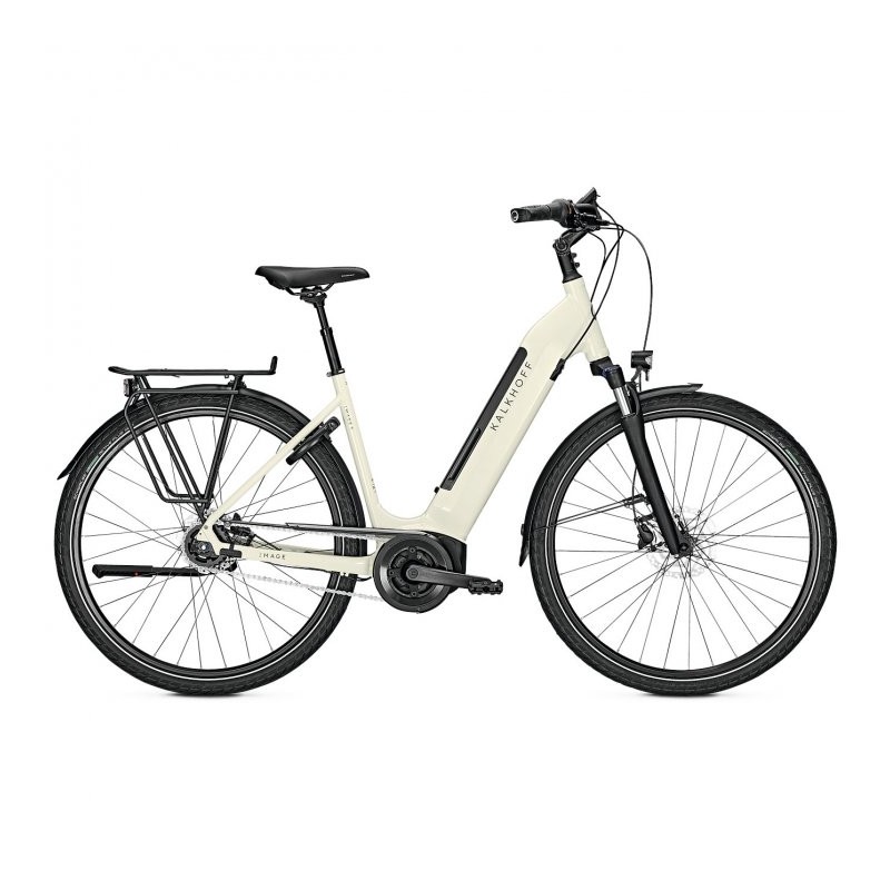 Kalkhoff IMAGE 3.B ADVANCE Wave - Bicicleta Eléctrica Entrada profunda - 2022 - starwhite glossy