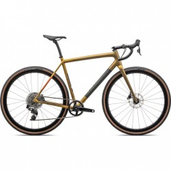 1682 Specialized Bicicleta Gravel Carbono - CRUX EXPERT  satin harvest gold metallic / oak green