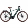 CUBE Bicicleta Eléctrica Trekking - TOURING HYBRID ONE 500 - 2023 - darkgreen / green