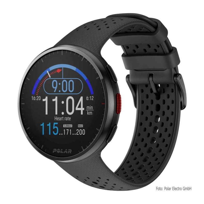 1695 Polar Pacer Pro GPS Reloj Running - carbón gris