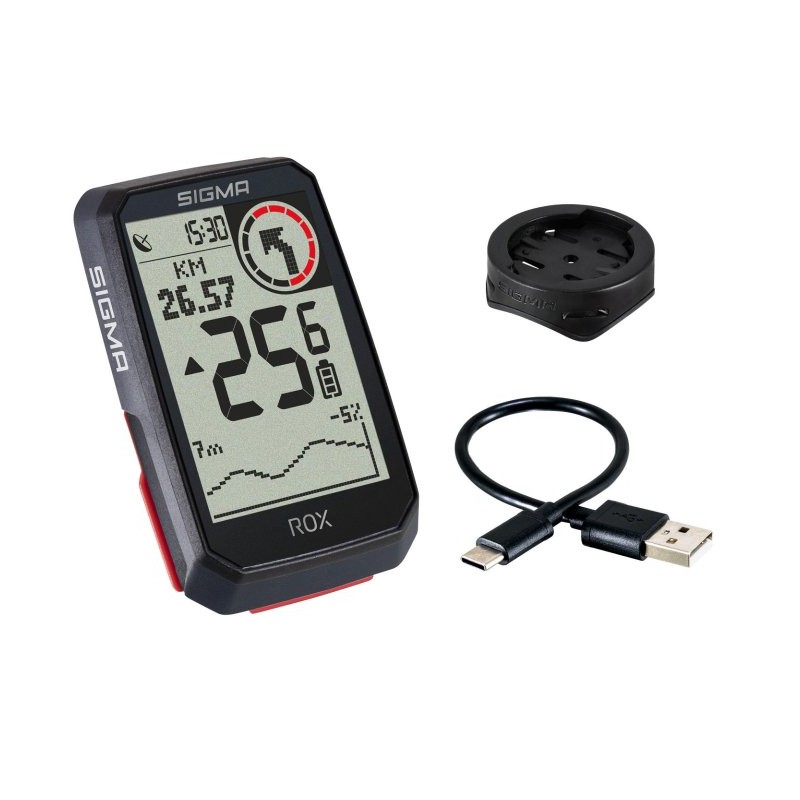 1701 SIGMA Ciclocomputador GPS - ROX 4.0 - negro