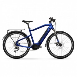 Haibike Trekking 4 High i500Wh - 27.5" Bicicleta Trekking Eléctrica - 2022 - blue/black - gloss&matt