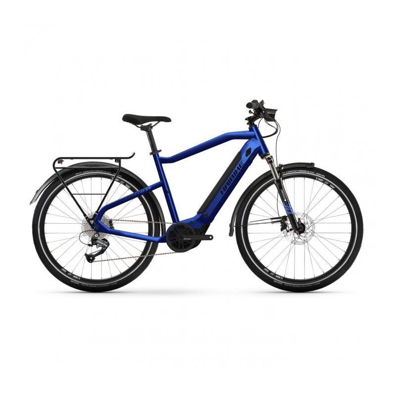 Haibike Trekking 4 High i500Wh - 27.5" Bicicleta Trekking Eléctrica - 2022 - blue/black - gloss&matt