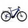 Haibike Trekking 4 High i500Wh - 27.5" Bicicleta Trekking Eléctrica - 2022 - blue/black - gloss&matt