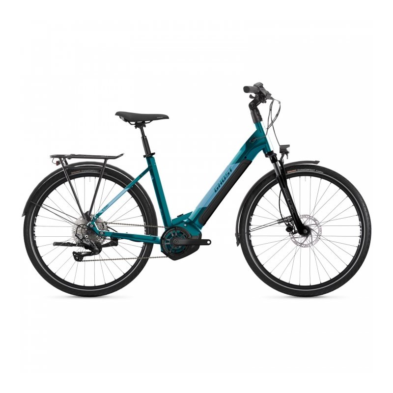 Ghost E-Teru Y Universal Low EQ - 27.5" Bicicleta Eléctrica con Entrada profunda - 2022 - dirty blue / blue grey