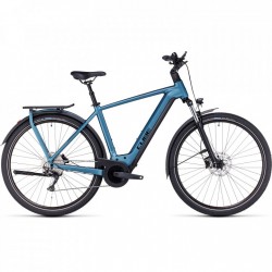 CUBE Bicicleta Eléctrica Trekking - KATHMANDU HYBRID ONE 625 - 2023 - blue / black