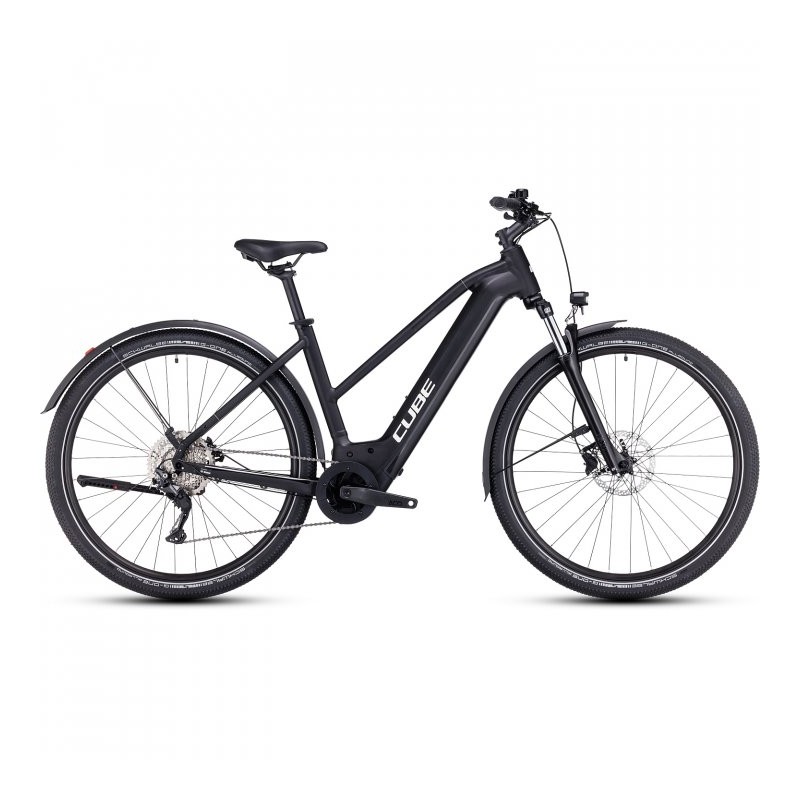 CUBE Bicicleta Eléctrica Mujer - NURIDE HYBRID Pro 625 Allroad - 2023 - black / metal