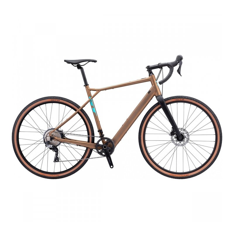 GT Bicycles GRADE AMP - Bicicleta Eléctrica Gravel - 2022 - bronce satinado