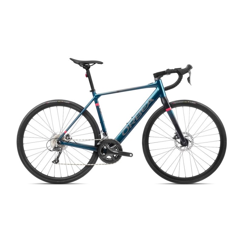 Orbea Bicicleta Eléctrica de Carretera - GAIN D50 - 2023 - Borealis Blue (gloss) - Black (matt)