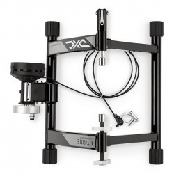 DXC HT/ONE - Bicicleta estática con ruedas black