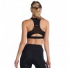 2XU Aero Tri Top Crop Mujer - negro/blanco