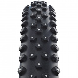 Cubierta Schwalbe Ice Spiker Pro para cubierta - Rendimiento | invierno | RaceGuard - 27.5x2.25" | Negro