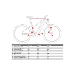 Carver Route E.410 - 500 Wh - 28 pulgadas - Deportiva para mujer - 2025