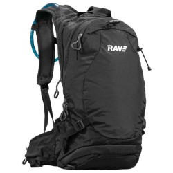 RAVE Mochila para bicicleta y aire libre con bolsa de hidratación de 2 litros