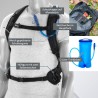 RAVE Mochila para bicicleta y aire libre con bolsa de hidratación de 2 litros