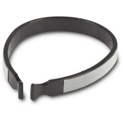 RFR Rodillera reflectante negra y plateada