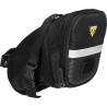 Topeak Saddle Bag Aero Wedge Pack Correa mediano negro