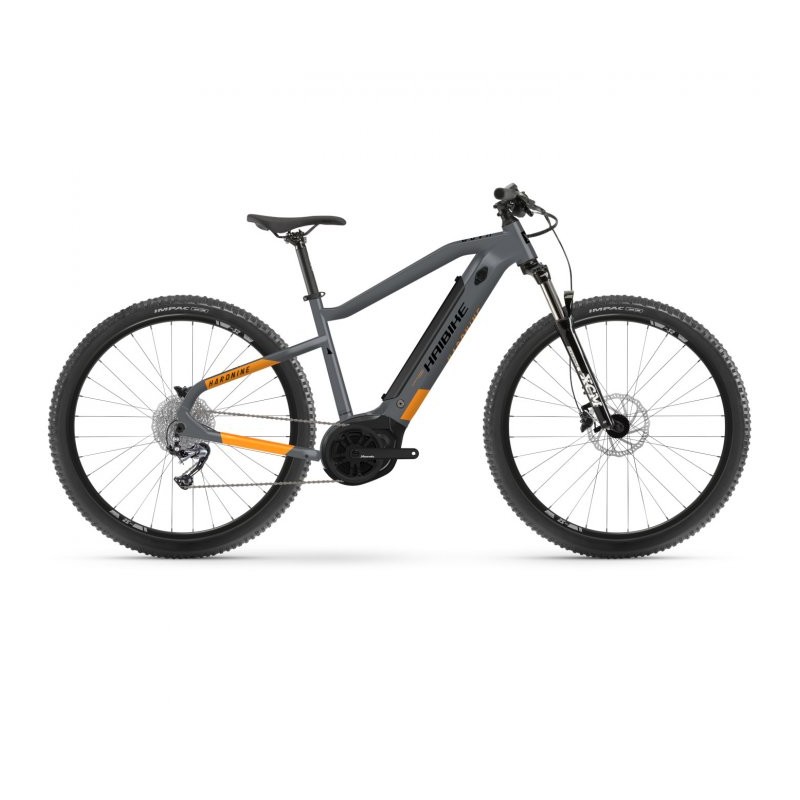 Haibike HardNine 4 i400Wh - 29" Bicicleta Eléctrica de Montaña - 2022 - cool grey/black/lava - matt