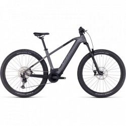 CUBE Bicicleta Eléctrica de Montaña - REACTION HYBRID Race 750 - 2023 - grey / metal