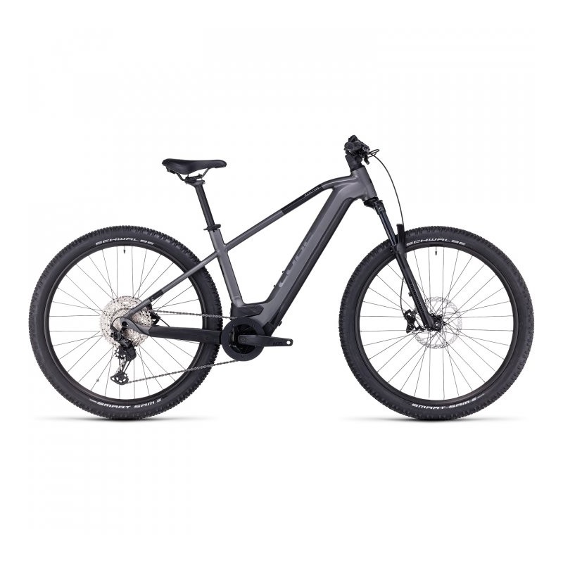 CUBE Bicicleta Eléctrica de Montaña - REACTION HYBRID Race 750 - 2023 - grey / metal