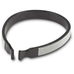 RFR Rodillera reflectante negra y plateada