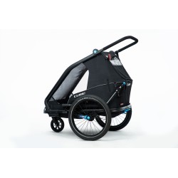 Cube Remolque de bicicleta para niños Double Cmpt