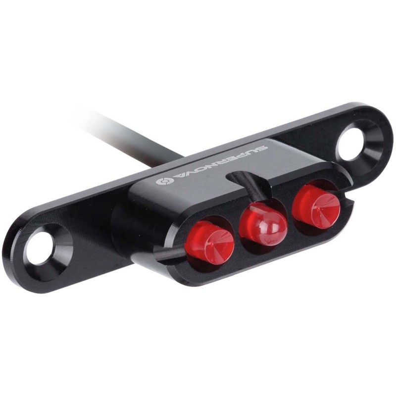 Supernova Luz trasera E3 Tail Light 2 para tija de sillín 12 V