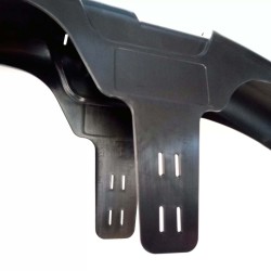 Mudhugger Guardabarros MTB EVO Zip-Tie Long Frontad-- hasta neumáticos de 3,0", 27,5" y 29" - longitud: 515 mm