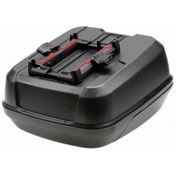 KLICKfix City Box con soporte UniKlip, negro, 22l