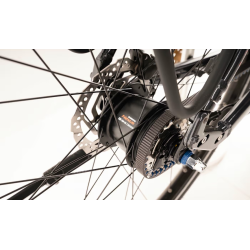 KTM Macina S - Trapecio de 28 pulgadas, 500 Wh, 8K - Negro flameante