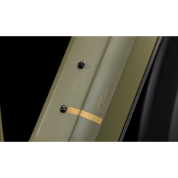 Cube Reaction Hybrid Pro Allroad - 27,5 pulgadas, 800 Wh, 12 K, Wave - dustyolive'n'gold