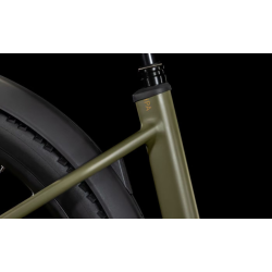 Cube Reaction Hybrid Pro Allroad - 27,5 pulgadas, 800 Wh, 12 K, Wave - dustyolive'n'gold