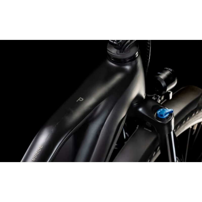 Cube Nuride Hybrid Pro Allroad - 28 pulgadas, 800 Wh, 10 000 km, trapezoidal, negro y bronce