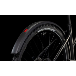 Cube Nuride Hybrid Pro Allroad - 28 pulgadas, 800 Wh, 10 000 km, trapezoidal, negro y bronce