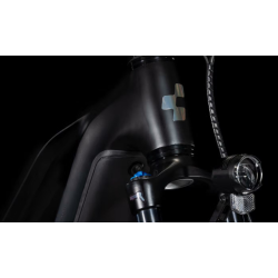 Cube Nuride Hybrid Pro Allroad - 28 pulgadas, 800 Wh, 10 000 km, trapezoidal, negro y bronce