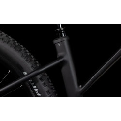 Cube Reaction Hybrid Race - 27,5/29 pulgadas, 800 Wh, 12 K, trapecio, negro y metal