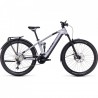 CUBE Bicicleta Eléctrica de Montaña - STEREO HYBRID 120 Race Allroad 750 - 2023 - polarsilver / black