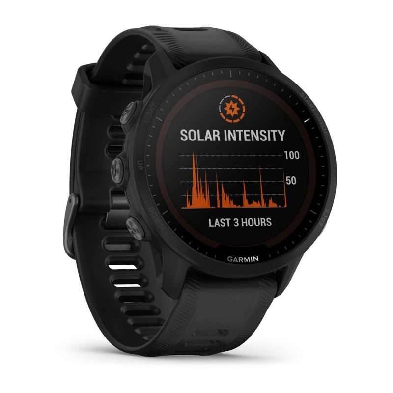 Garmin Forerunner 955 Solar GPS Smartwatch - negro