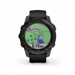 armin Garmin fenix 7 Sapphire Solar GPS Smartwatch - negro/carbon