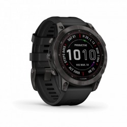 armin Garmin fenix 7 Sapphire Solar GPS Smartwatch - negro/carbon