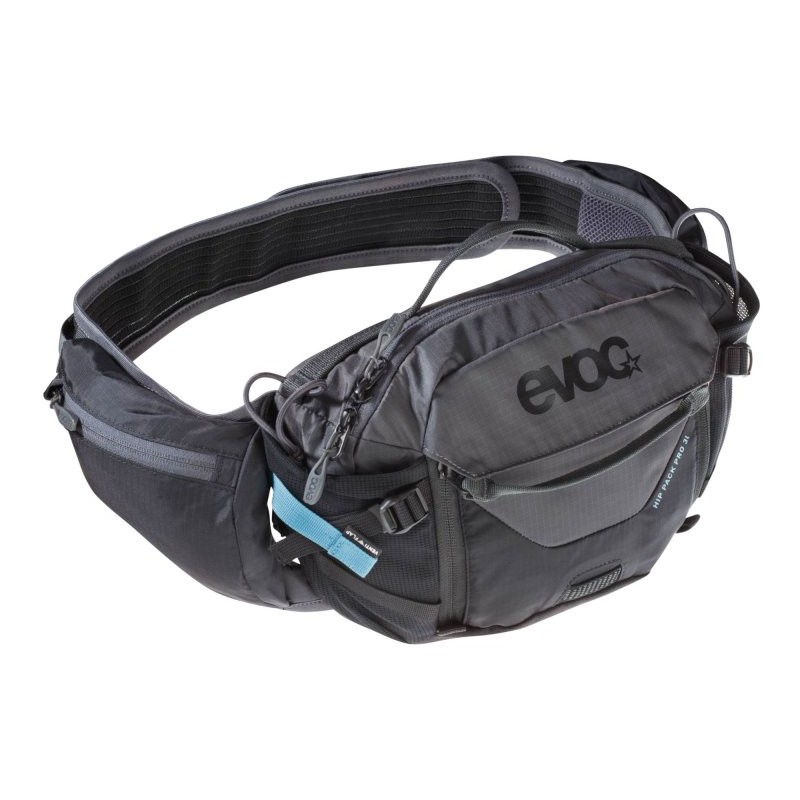 EVOC Riñonera - Hip Pack Pro 3L - Black/Carbon Grey