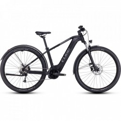 CUBE Bicicleta Eléctrica de Montaña - REACTION HYBRID Performance 625 Allroad - 2023 - black / grey