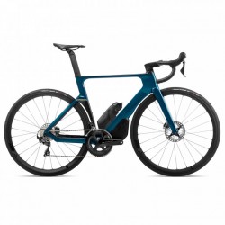 Orbea Orca Aero M20LTD Bicicleta Carretera - 2022 - metallic boreal blue (gloss) - raw carbon (matte)