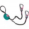 Climbing Technology Top Shell Compact W Set para vías ferratas - green/pink