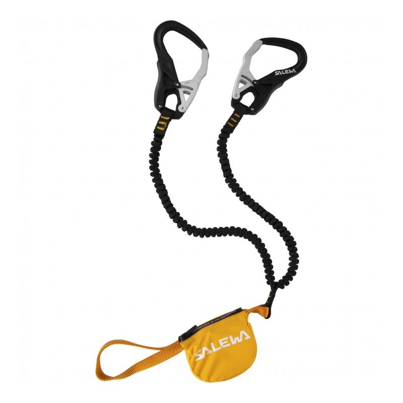 Salewa Set Vía Ferrata - Ergo Core - negro/amarillo 955