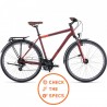 CUBE TOURING - Bicicleta Trekking - 2022 - darkred/red